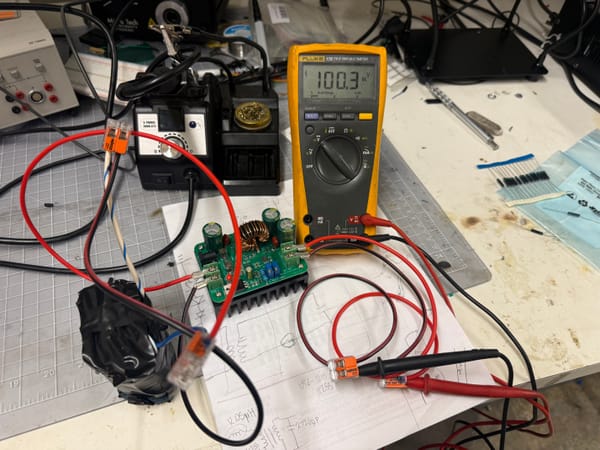 HV Power Supply: Battery and Boost ✅